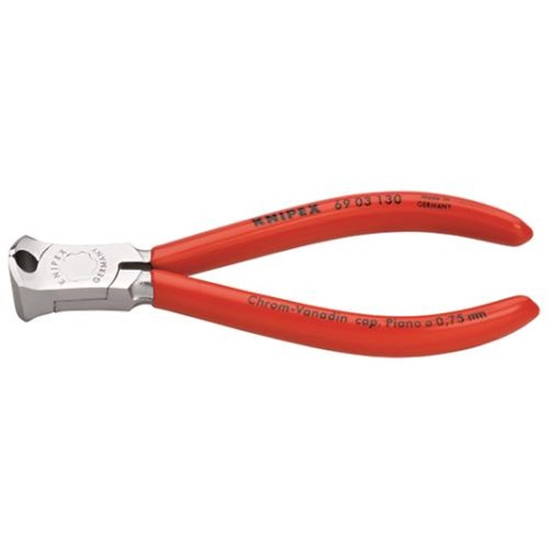 エスコ EA536KH-1A 130mmエンドニッパー(メッキ) 1個（ご注文単位1個）【直送品】