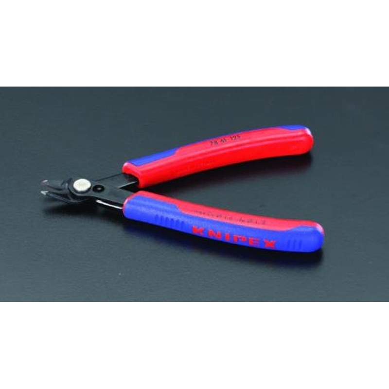 エスコ EA535KF-1B 125mm精密用ニッパー(グリップ付) 1個（ご注文単位1個）【直送品】