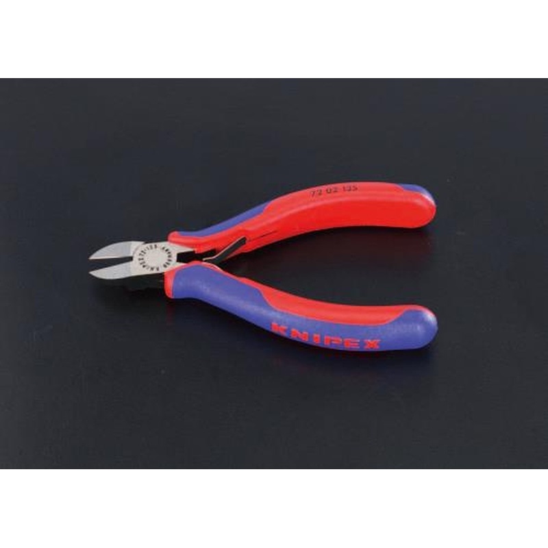 エスコ EA536KP-5 125mmニッパー・プラスティック用(グリップ付) 1個（ご注文単位1個）【直送品】