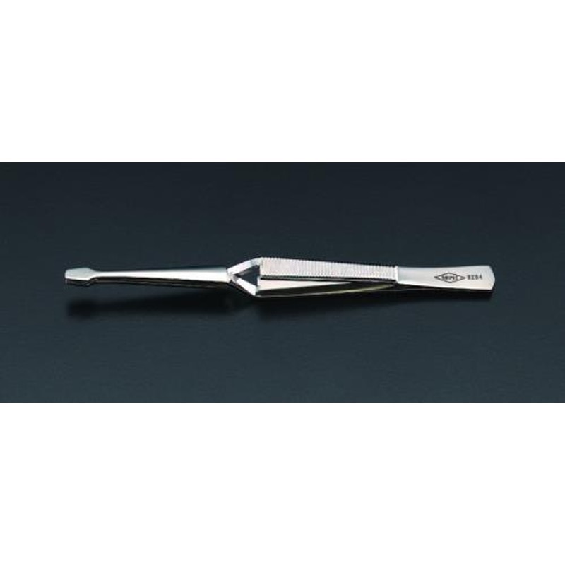 エスコ EA595EC-2 5.0x160mm逆作用ピンセット(スプリング鋼) 1個（ご注文単位1個）【直送品】