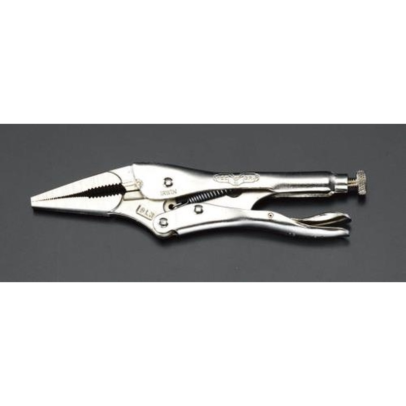 エスコ EA533AS-9 0-73mm/225mmロッキングプライヤー(ロングノーズ) 1個(ご注文単位1個)【直送品】