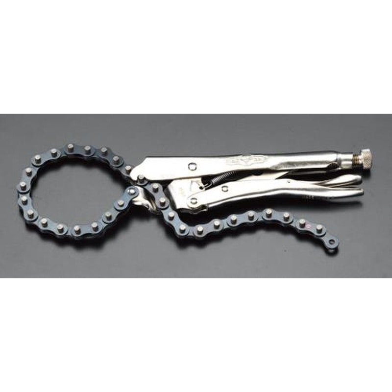 エスコ EA533AK 225mmチェーンロッキングクランプ 1個（ご注文単位1個）【直送品】