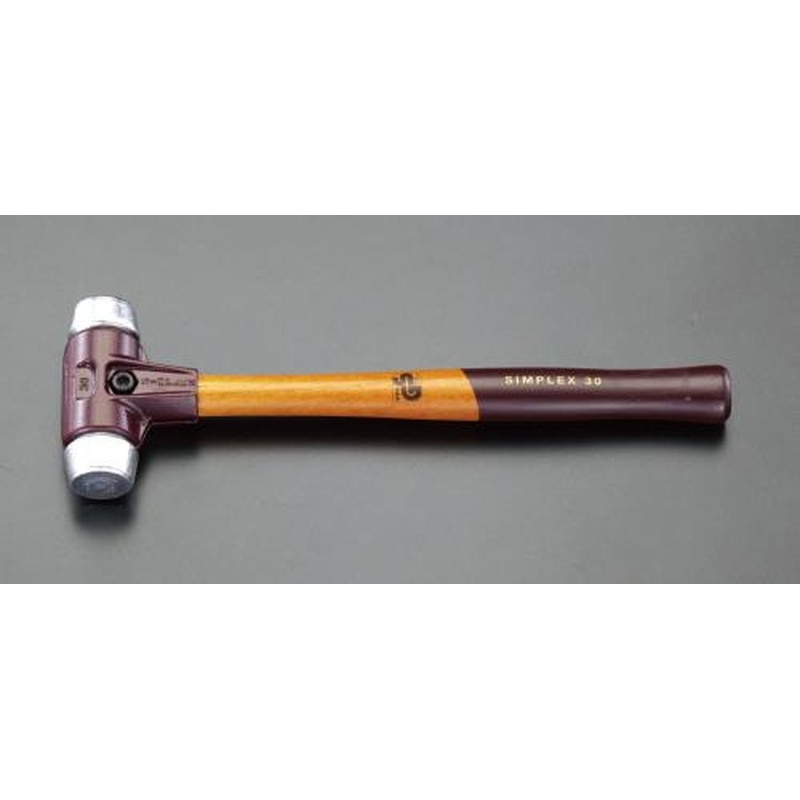 エスコ EA575H-43 1380g/50mmハンマー(ソフトメタル・ハード) 1個(ご注文単位1個)【直送品】