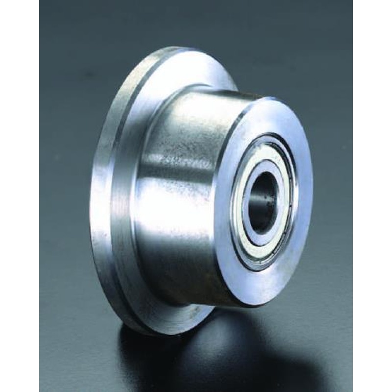 エスコ EA986SF-150 150x48mm車輪(Bベアリング・スティール製・レール用) 1個(ご注文単位1個)【直送品】