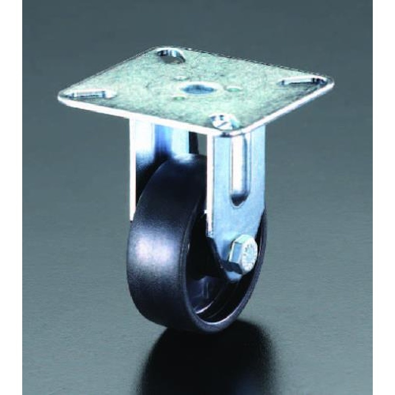 エスコ EA986HV-75 75mmキャスター(固定金具) 1個（ご注文単位1個）【直送品】