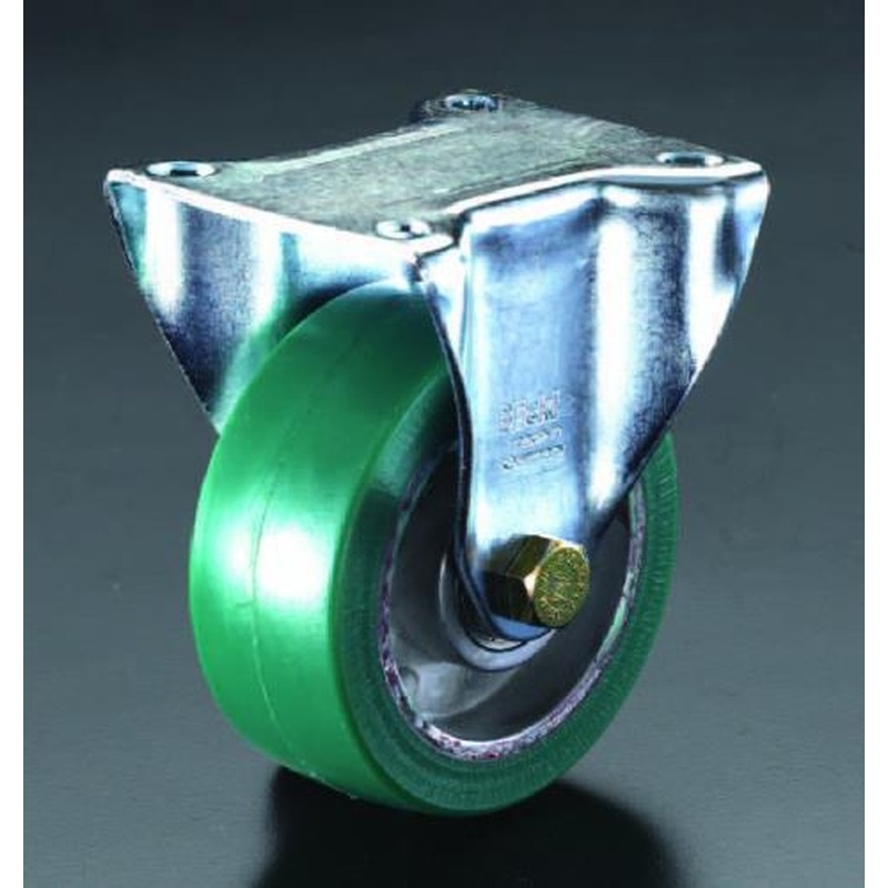 エスコ EA986JJ-125 125mmキャスター(固定金具) 1個（ご注文単位1個）【直送品】