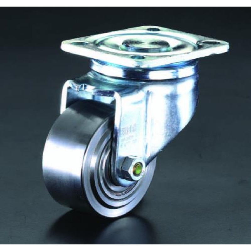 エスコ EA986NN-125 125mmキャスター(自在金具・スティール車輪) 1個（ご注文単位1個）【直送品】