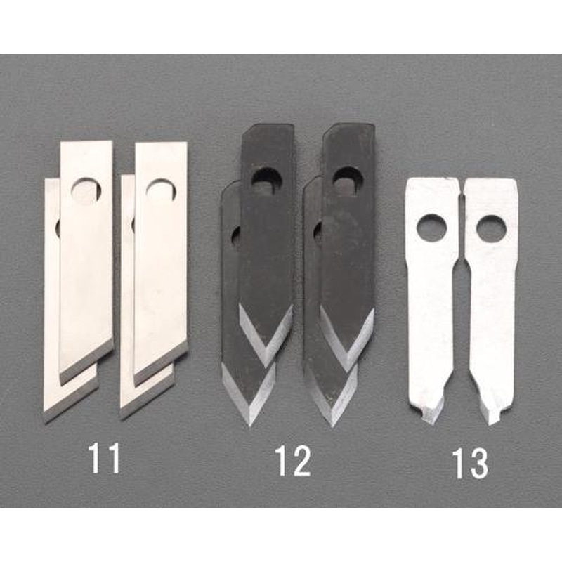 エスコ EA827AR-12 フリーホールソー替刃(石膏ボード・合板/4枚) 1個（ご注文単位1個）【直送品】