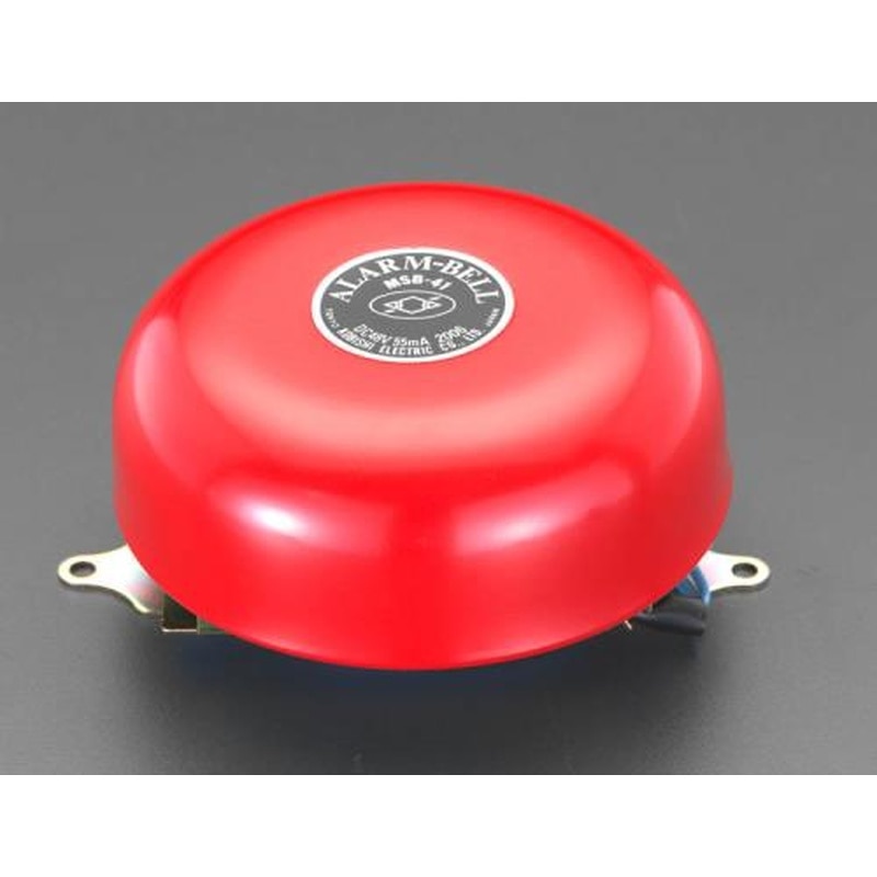 エスコ EA940DD-14 DC24V/100mmアラームベル 1個（ご注文単位1個）【直送品】