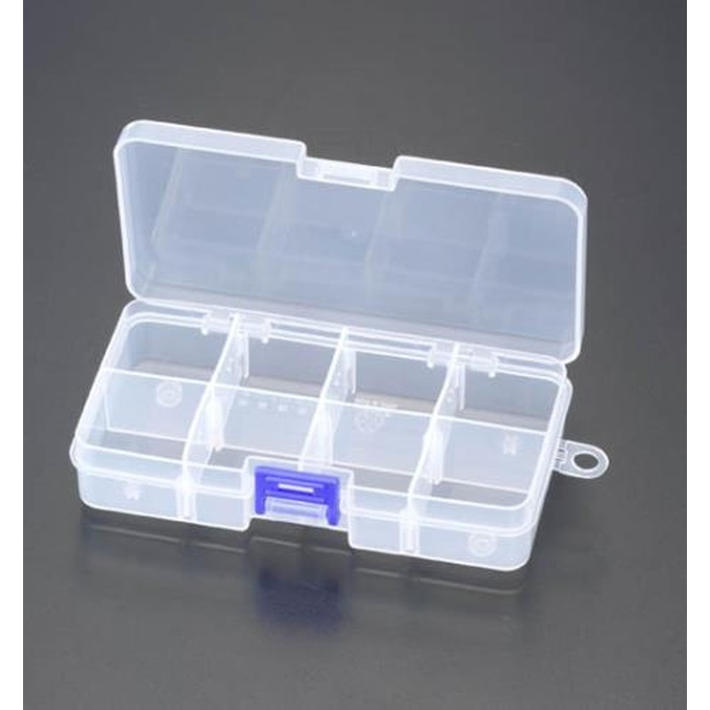 エスコ EA508KA-8 140x75x27mmパーツケース 1個（ご注文単位1個）【直送品】