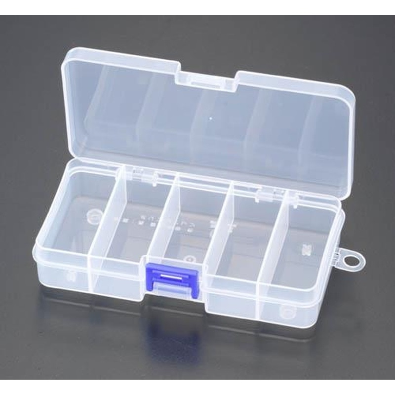 エスコ EA508KA-10 140x75x27mmパーツケース 1個（ご注文単位1個）【直送品】