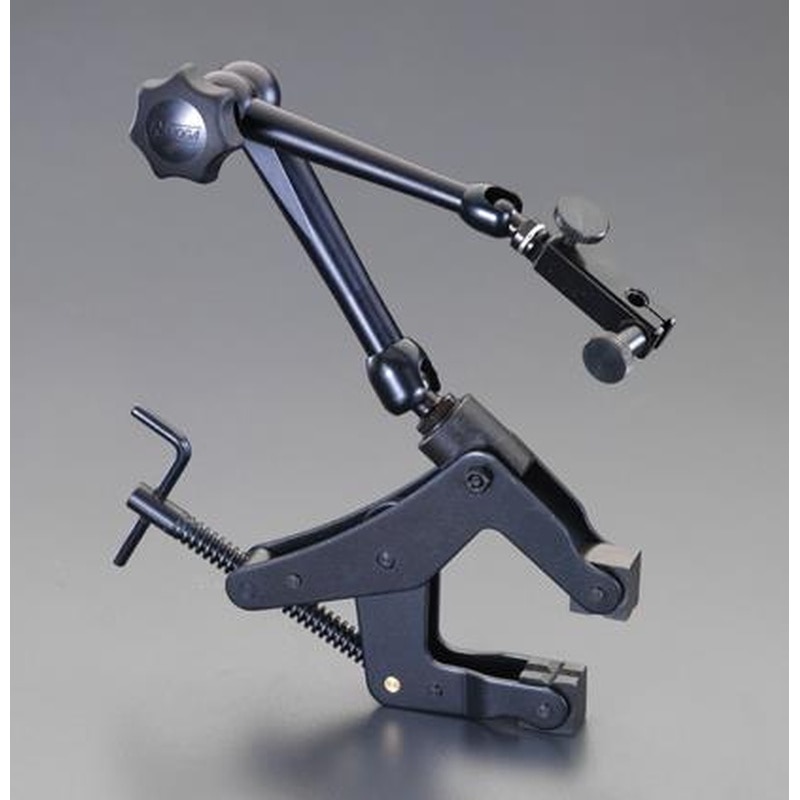 エスコ EA725T-91 ダイアルゲージホルダー(クランプベース) 1個(ご注文単位1個)【直送品】