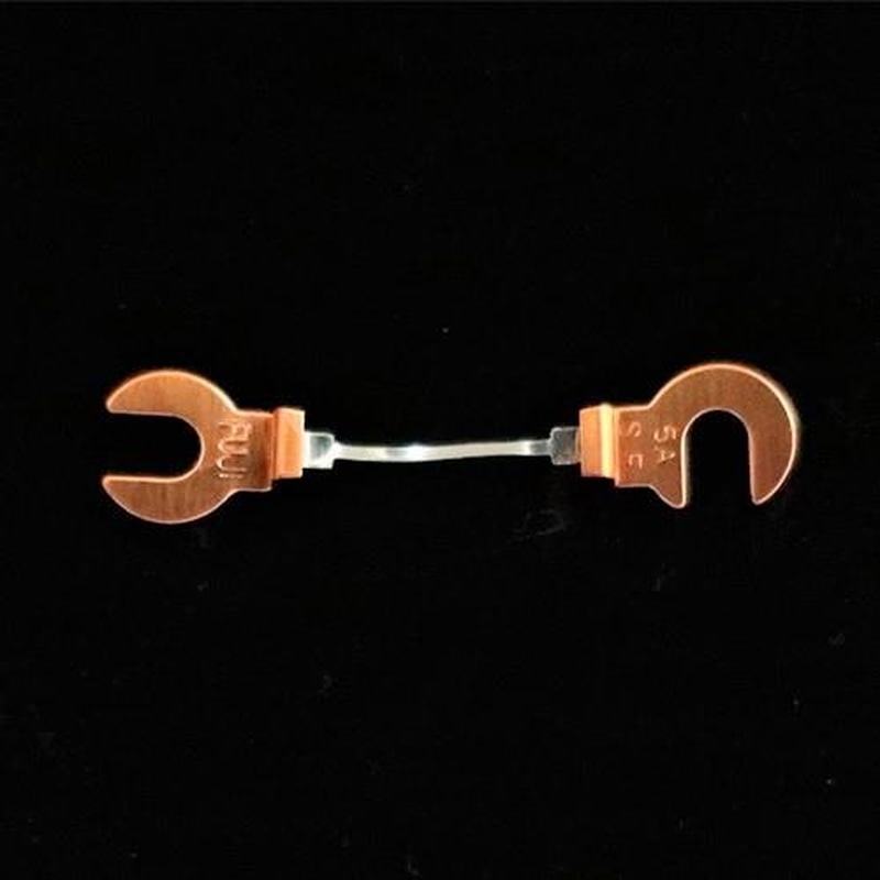 エスコ EA758ZP-1A 5A/35mm銅つめ付ヒューズ(2本) 1個（ご注文単位1個）【直送品】