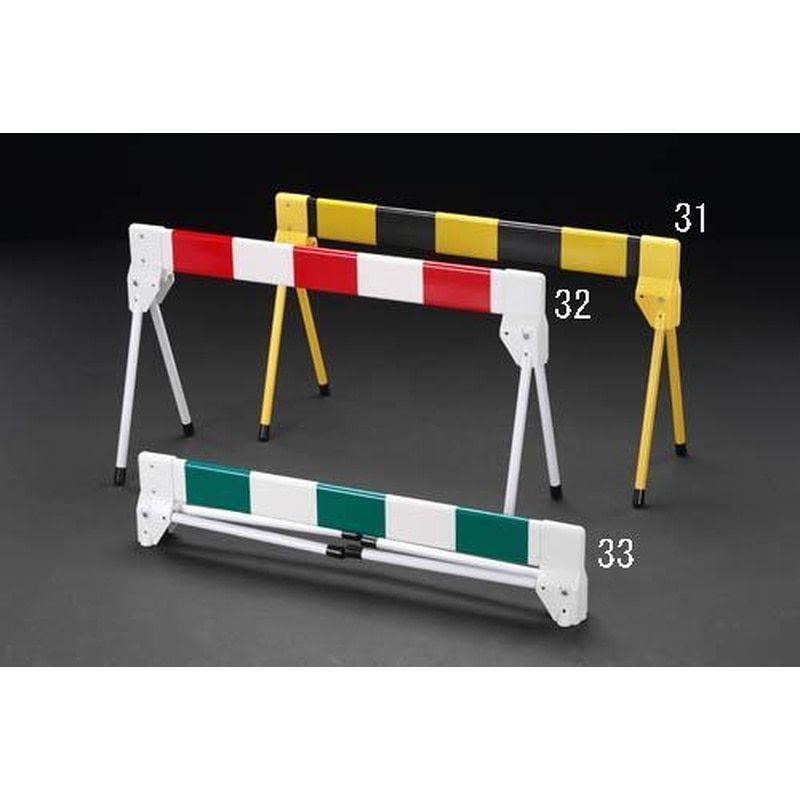 エスコ EA983FV-32 1000x350x580mmバリケード・折畳式(赤/白) 1個（ご注文単位1個）【直送品】