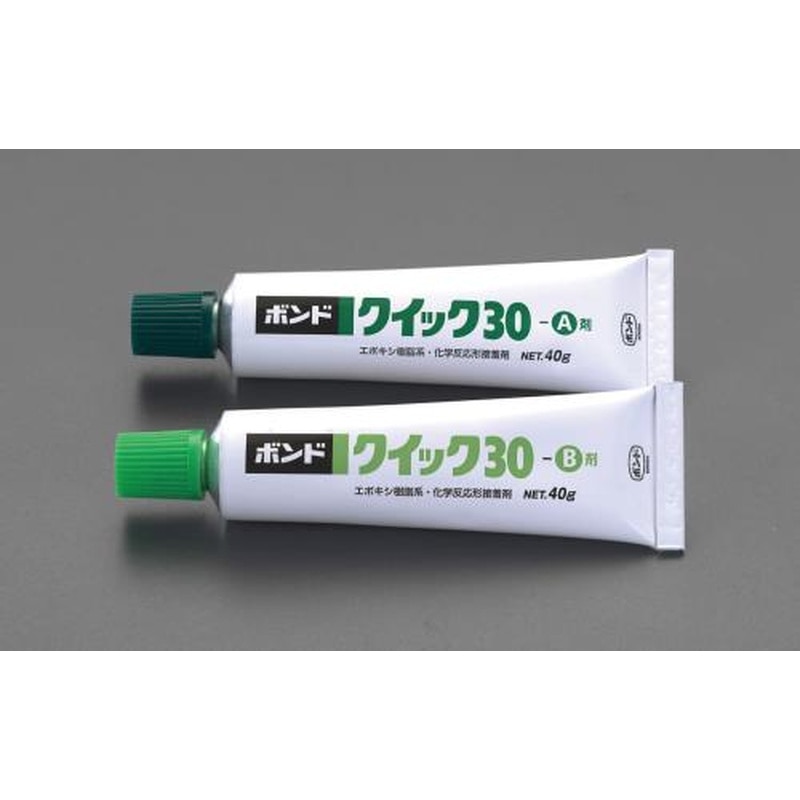 エスコ EA934KA-7A 80gエポキシ接着剤(30分型) 1個(ご注文単位1個)【直送品】