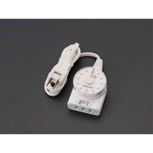 エスコ EA763A-19 AC100V/15A/1.0m タイマー(ダイヤル) 1個 （ご注文単位1個）【直送品】