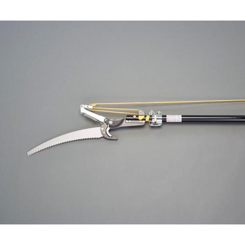 エスコ EA650AX-22 φ31mm/1.8-3.6m高枝切(ファイバーグラス伸縮柄) 1個(ご注文単位1個)【直送品】