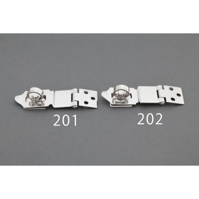 エスコ EA951BG-202 72.5mm/下段差3mm掛金(ステンレス製) 1個(ご注文単位1個)【直送品】