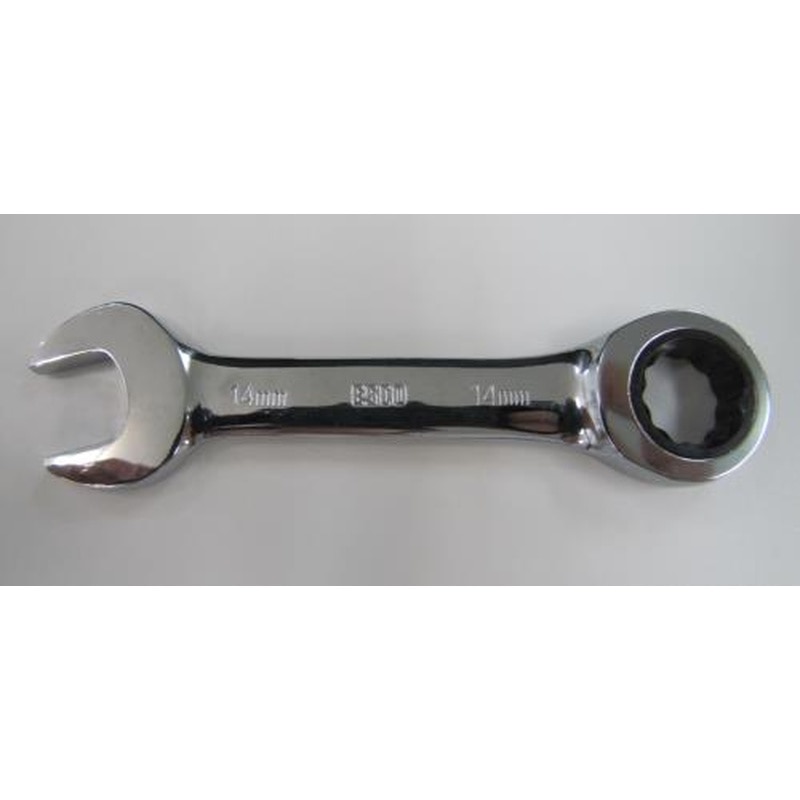 エスコ EA614LS-14 14mmギアレンチ(スタビー) 1個（ご注文単位1個）【直送品】