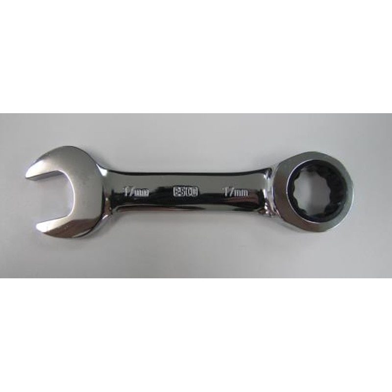 エスコ EA614LS-17 17mmギアレンチ(スタビー) 1個（ご注文単位1個）【直送品】