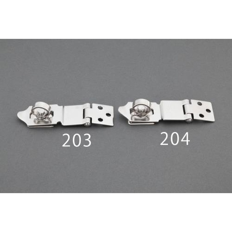 エスコ EA951BG-203 92mm/上段差5mm掛金(ステンレス製) 1個(ご注文単位1個)【直送品】