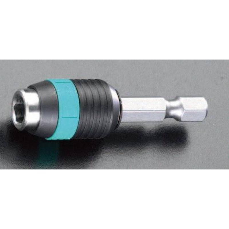 エスコ EA611AX-9A 1/4”Hex/50mmラピッド式ビットホルダー(マグネット付 1個(ご注文単位1個)【直送品】