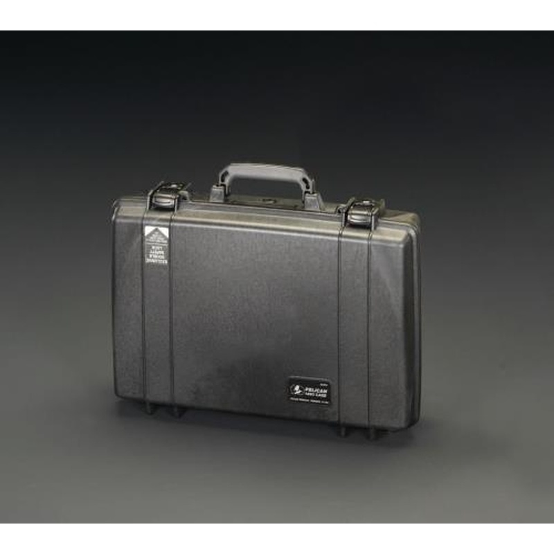 エスコ EA927-1 453x292x104mm(内寸)防水ケース(17”ノートパソコン) 1個（ご注文単位1個）【直送品】
