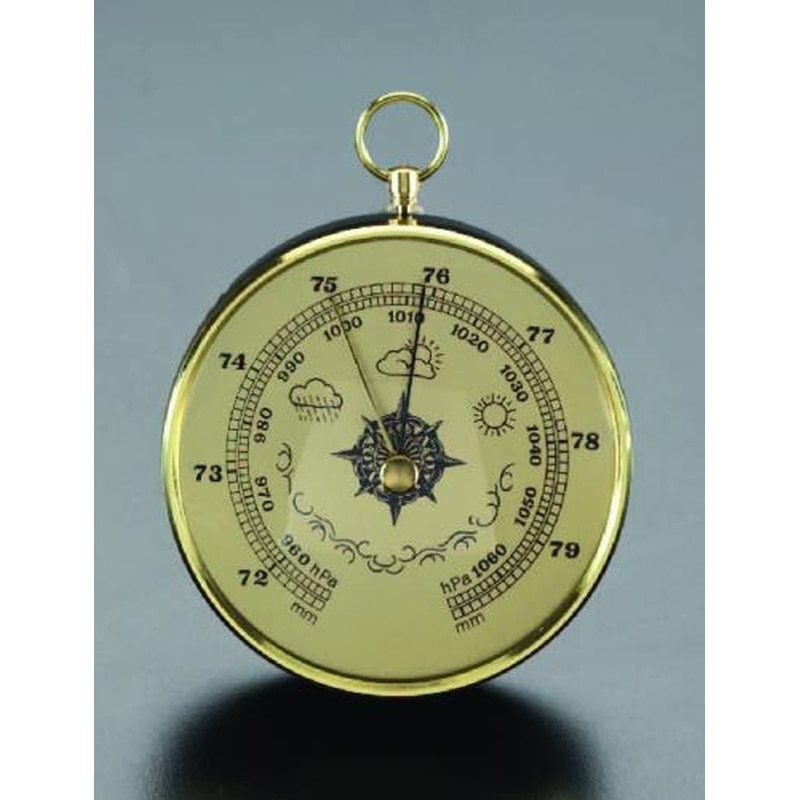 エスコ EA742BA-3 100mm気圧計 1個（ご注文単位1個）【直送品】