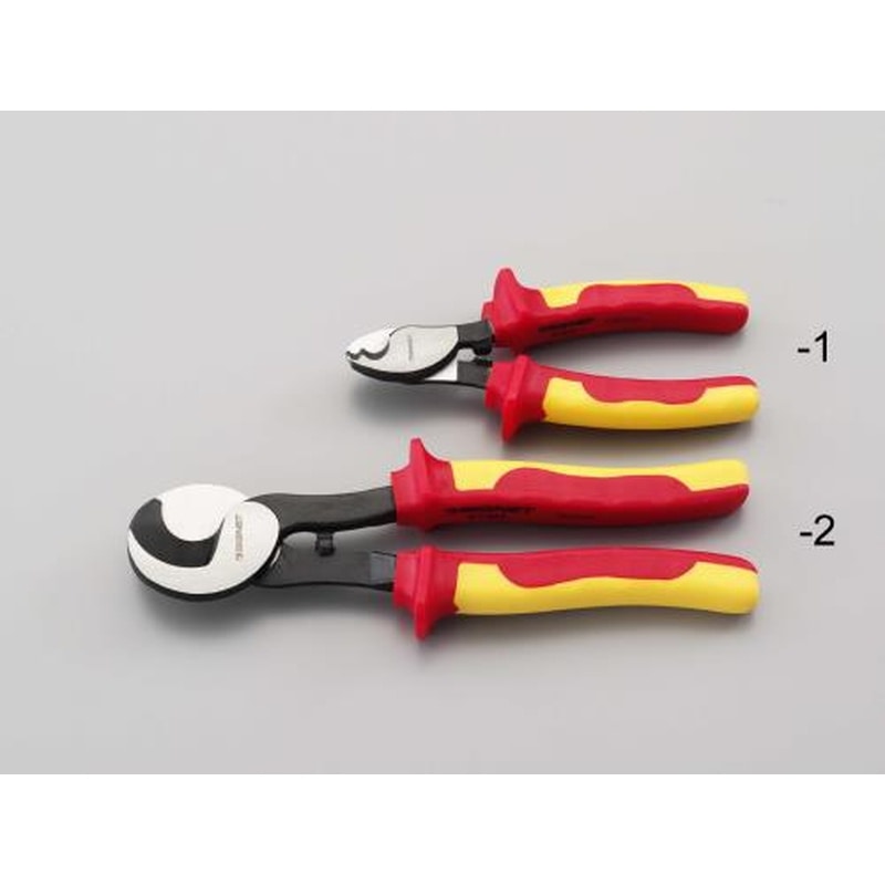 エスコ EA585SA-2 φ22mm/250mmケーブルカッター(絶縁) 1個（ご注文単位1個）【直送品】