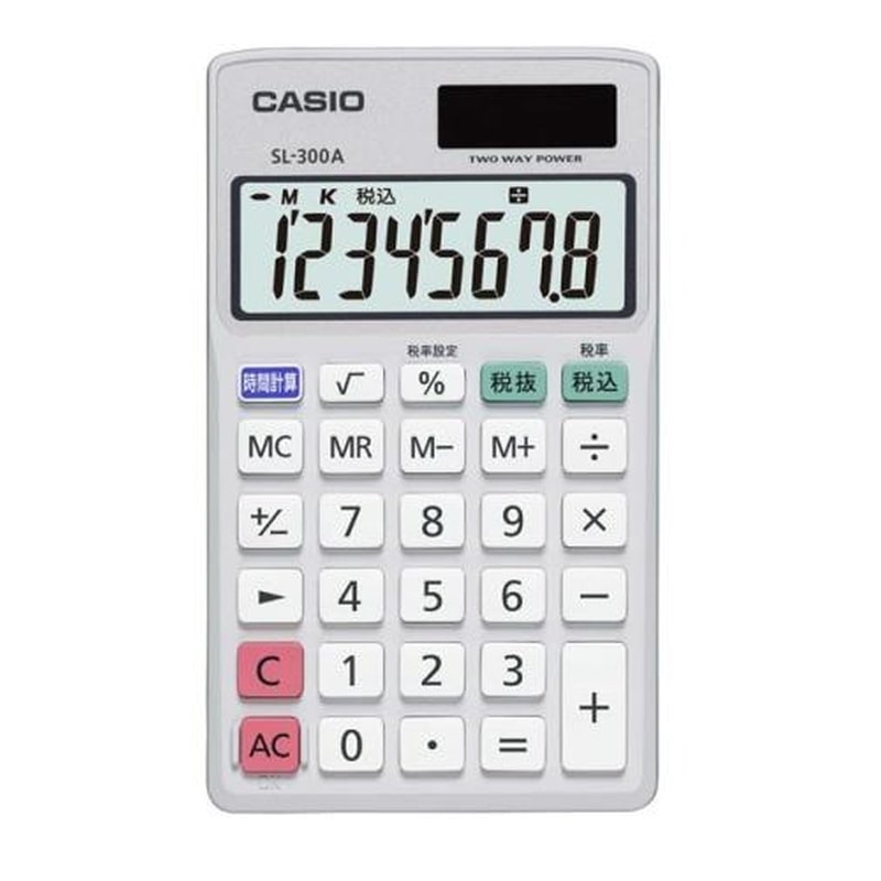 エスコ EA761GA-59 8桁計算機 1個（ご注文単位1個）【直送品】