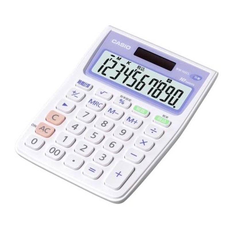 エスコ EA761GA-67 10桁計算機 1個（ご注文単位1個）【直送品】