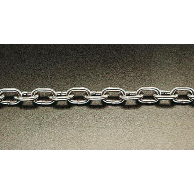 エスコ EA980SG-20 8.0mmx1.8mマリーンチェーン(ステンレス製) 1個(ご注文単位1個)【直送品】