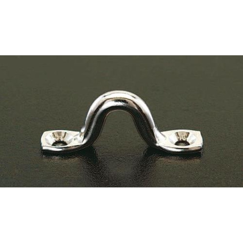 エスコ EA638GD-4 8.0mmパッドアイ(ステンレス製) 1個（ご注文単位1個）【直送品】