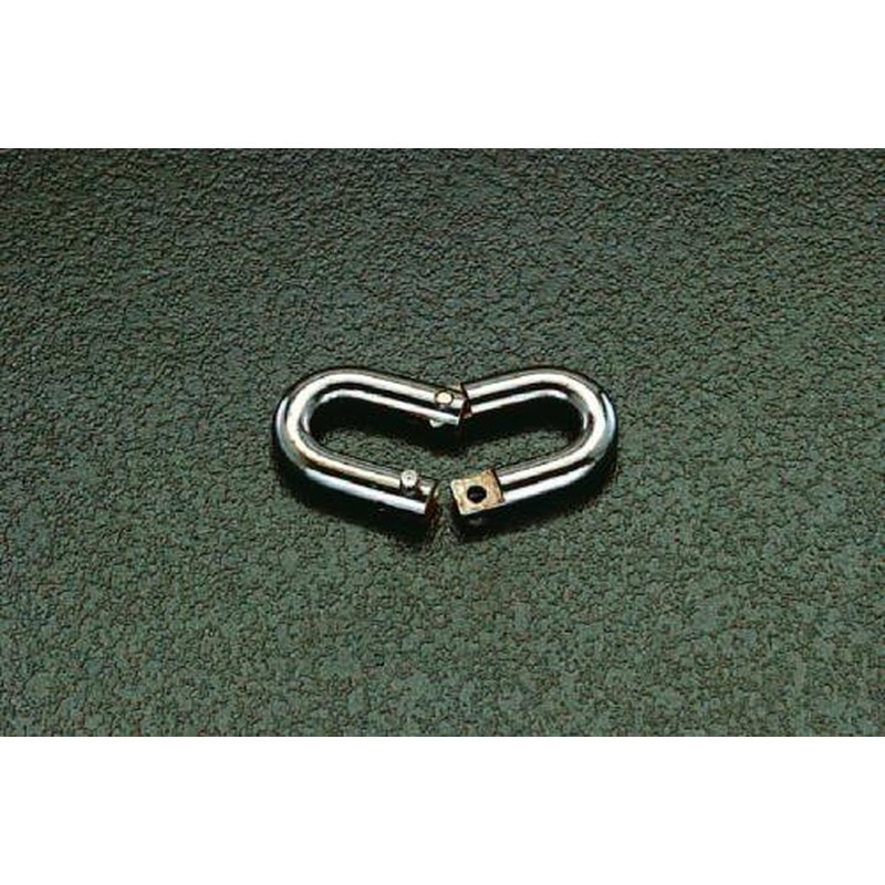 エスコ EA638J-12 5.0mmねじ止めJ型ジョイント(ステンレス製) 1個（ご注文単位1個）【直送品】