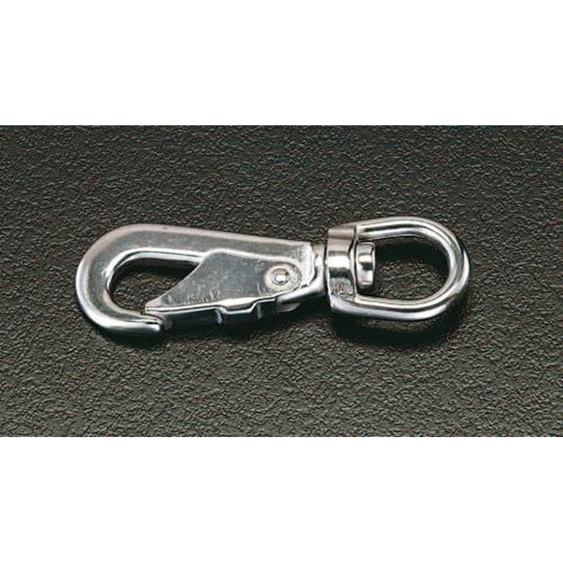 エスコ EA638AF-21 71mmスイベルスナップ(ステンレス製) 1個（ご注文単位1個）【直送品】