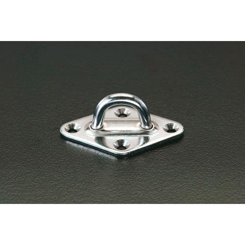 エスコ EA638M-31 5mmアイプレート(ステンレス製) 1個（ご注文単位1個）【直送品】