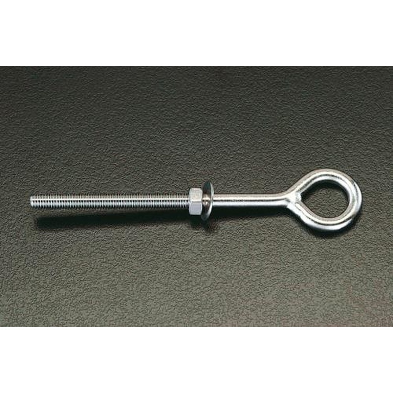 エスコ EA638ME-10 M10x160mmロングアイボルト(ステンレス製) 1個（ご注文単位1個）【直送品】