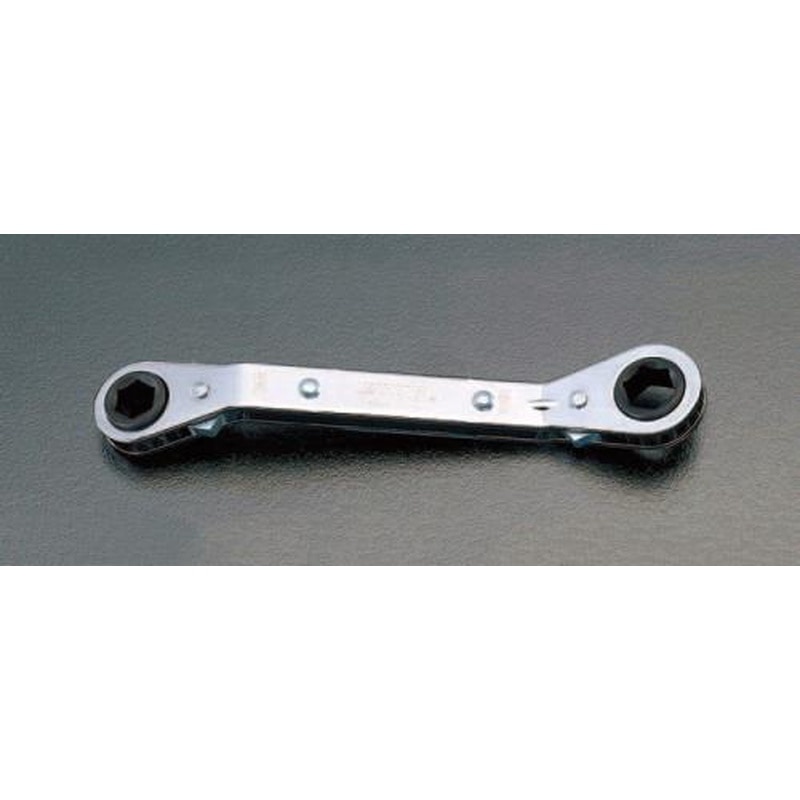 エスコ EA602KB-2 9x10mmラチェットメガネレンチ(オフセット型) 1個（ご注文単位1個）【直送品】