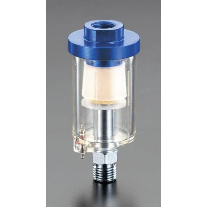 エスコ EA153P-2 G1/4”エアー用ミクロンフィルター 1個（ご注文単位1個）【直送品】