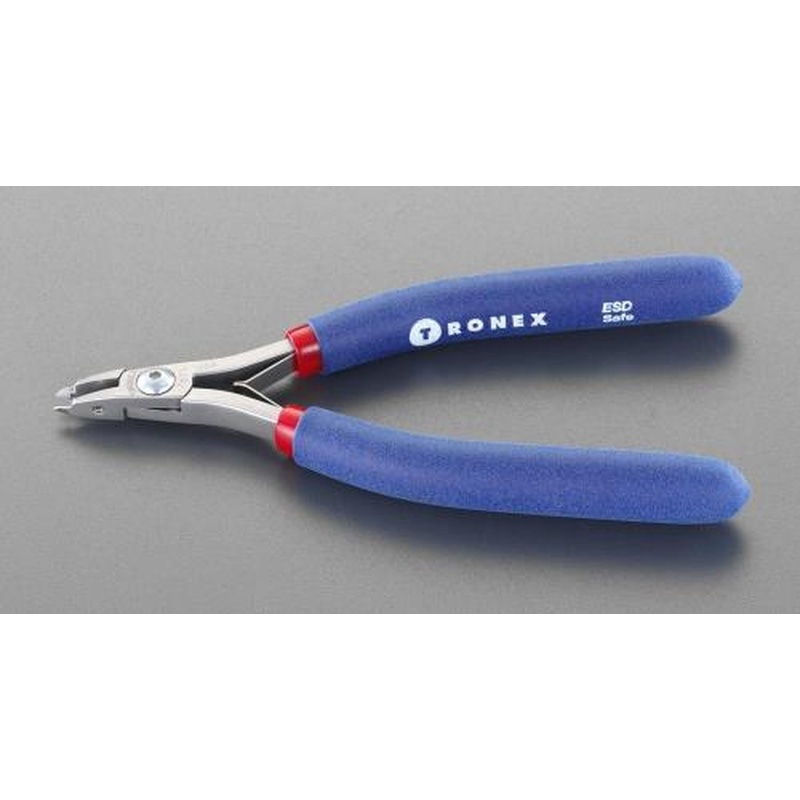 エスコ EA535TJ-1 150mm精密用ニッパー(レーザーフラッシュ/ESD/3.2mm) 1個(ご注文単位1個)【直送品】