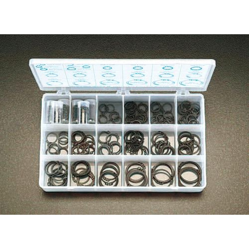 エスコ EA949R-3 6-35mm軸用スナップリングキット 1個（ご注文単位1個）【直送品】