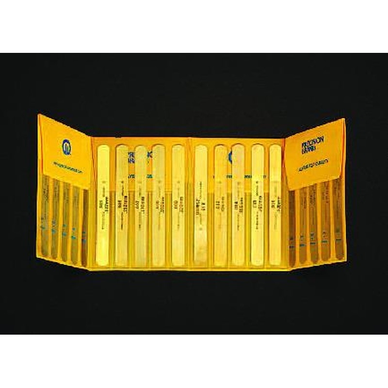 エスコ EA725RB-20 125mm/20枚組シクネスゲージ(真鍮製) 1個（ご注文単位1個）【直送品】