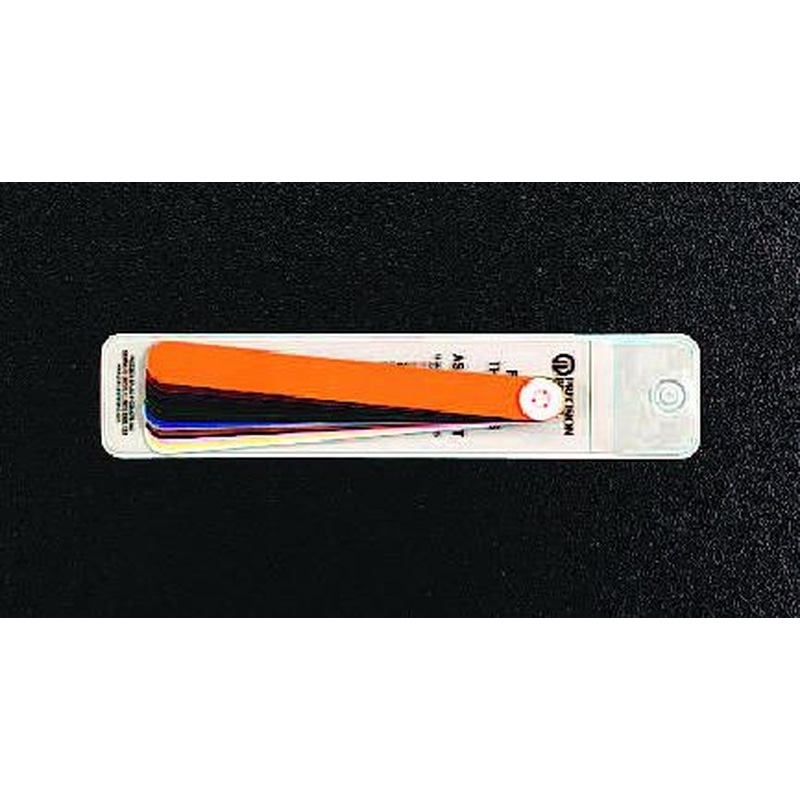 エスコ EA725RB-31 300mm/13枚組シクネスゲージ(プラスチック製) 1個（ご注文単位1個）【直送品】