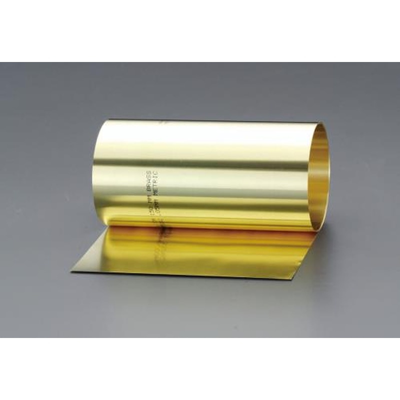 エスコ EA440EC-0.1A 0.15x150mm/2.5mシム(真鍮製) 1個(ご注文単位1個)【直送品】