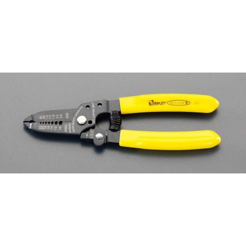 エスコ EA580AB-1 0.6-2.6mmワイヤーストリッパー 1個(ご注文単位1個)【直送品】