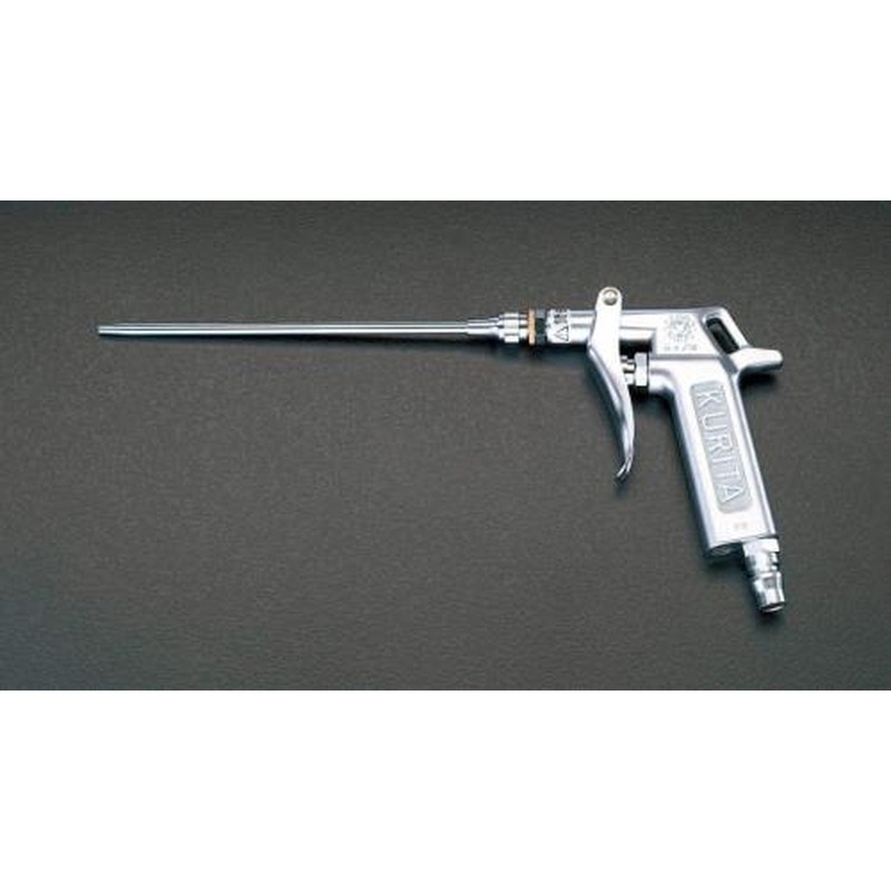 エスコ EA123AE-3E 2.0穴x200mmエアーブローガン(流量調整付・プラグ) 1個（ご注文単位1個）【直送品】