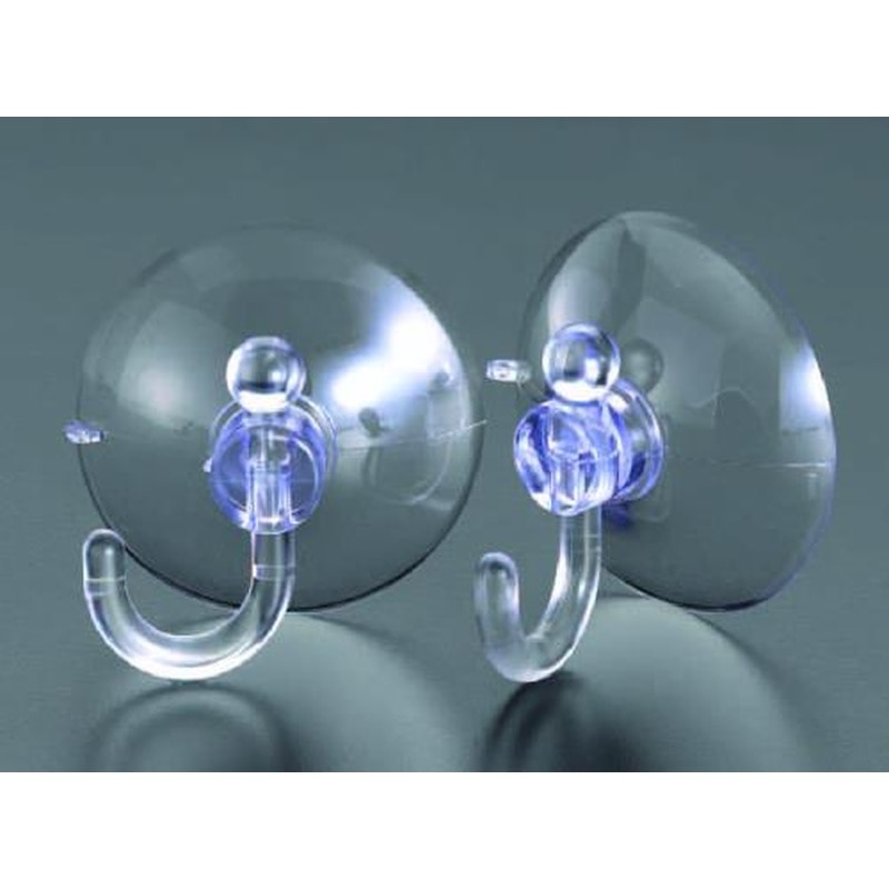 エスコ EA638LA-25 φ58mm/1.0kg吸盤フック(2個) 1個（ご注文単位1個）【直送品】