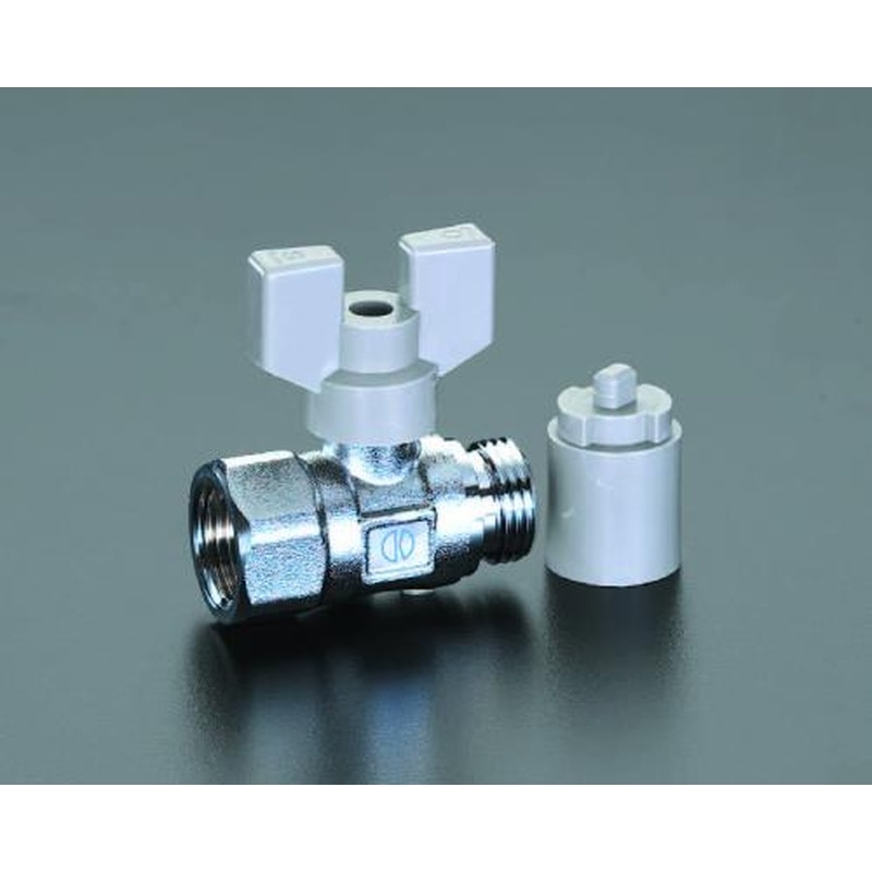 エスコ EA425AC-13 Rc1/2”xG1/2”ボールバルブ 1個（ご注文単位1個）【直送品】