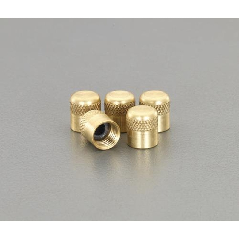 エスコ EA400B-2 1/4”フレアーシールキャップ(5個) 1個(ご注文単位1個)【直送品】