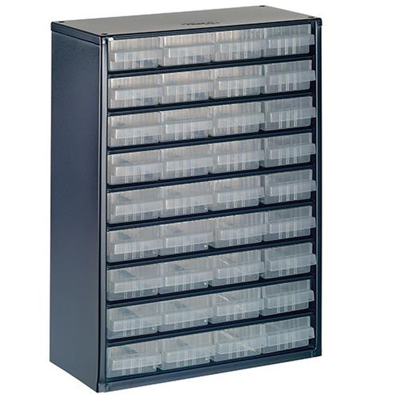 エスコ EA661BB-5 307x150x420mm/4列9段パーツキャビネット 1個（ご注文単位1個）【直送品】